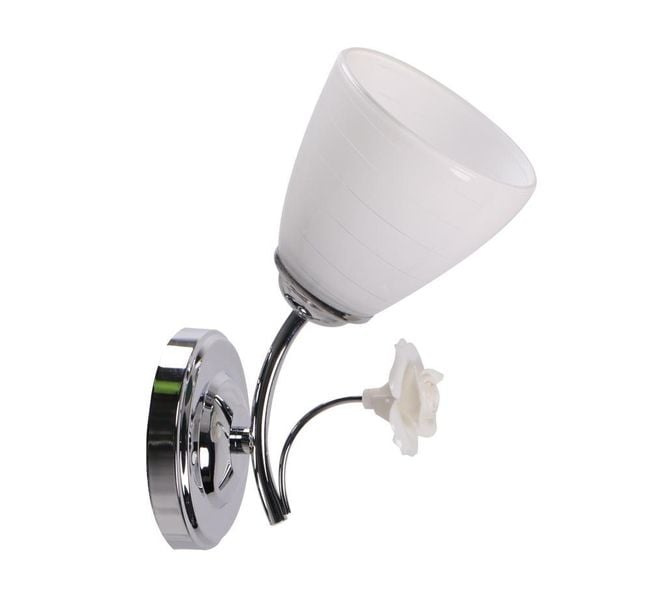 Ariam lampa kinkiet 1x40W E27 biały zdjęcie 1