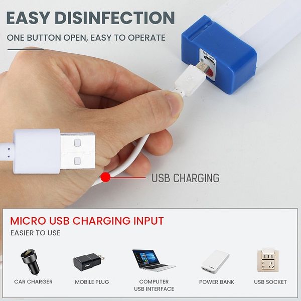 Oprawa podszafkowa listwa oświetleniowa lampa kempingowa z magnesem Rodzaj / wzór - 52cm/5W zdjęcie 3