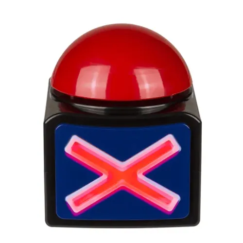 Przycisk Brzęczyk - Buzzer z Czerwonym Światłem i Dźwiękiem na Arena.pl