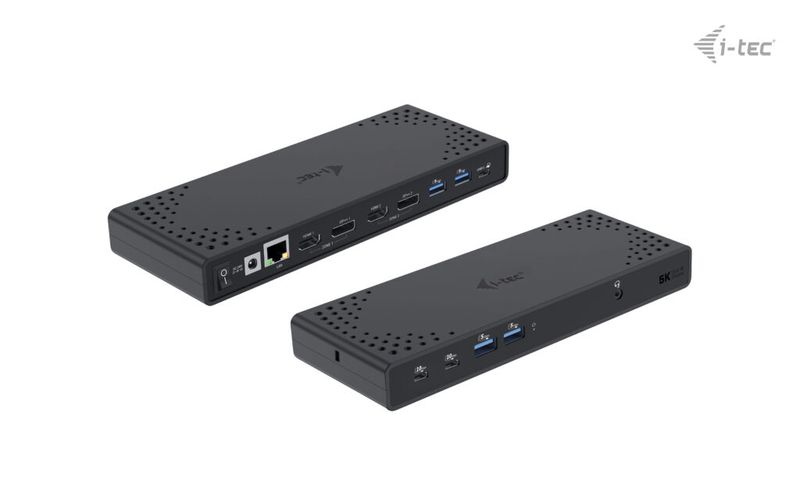 i-tec USB 3.0 / USB-C / Thunderbolt 3 Dual Display Docking Station zdjęcie 4