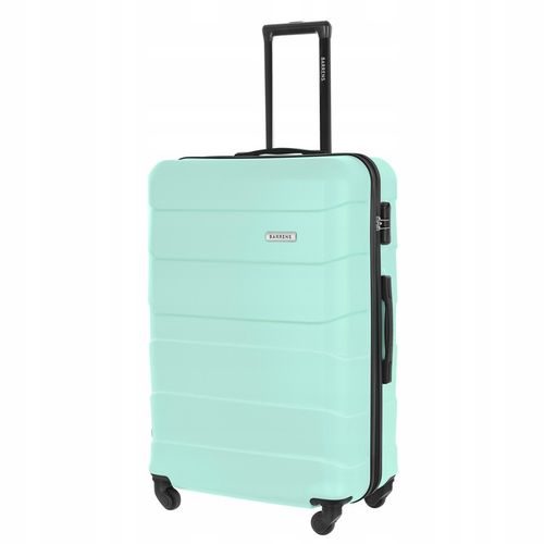 Duża WALIZKA Podróżna BAGAŻ REJESTROWANY twarda POJEMNA TORBA XXL mięta na Arena.pl