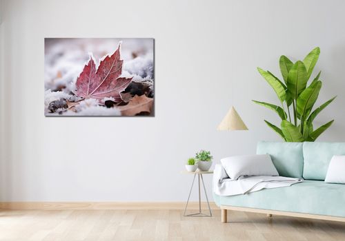 Obraz 100x70cm Liść u Kresu Jesieni na Arena.pl