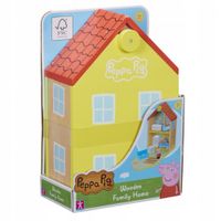 ŚWINKA PEPPA DREWNIANY DOMEK KLOCKI Z AKCESORIAMI 07213 FIGURKA