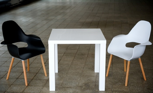 Krzesło A-Shape PP czarne D2 na Arena.pl