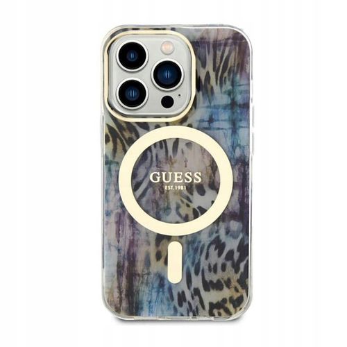 Etui do iPhone 14 Pro Guess Leopard MagSafe Case na Arena.pl