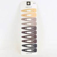 Spinki - pyki brązy 6,5cm 10szt