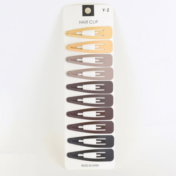 Spinki - pyki brązy 6,5cm 10szt zdjęcie 1