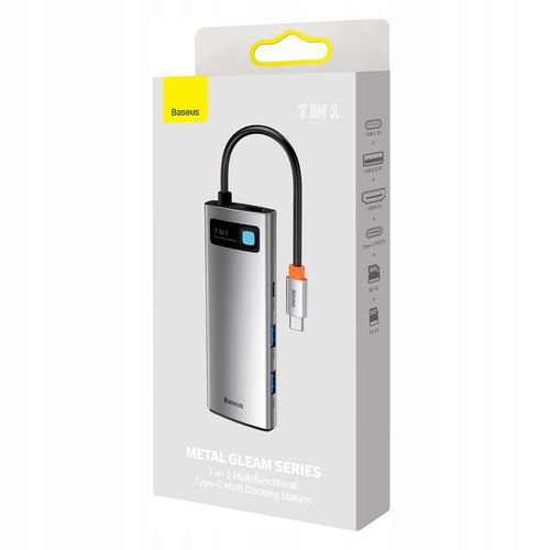 Hub USB Baseus 7w1 Hub USB-C (2xUSB 3.0, HDMI, USB-C PD) na Arena.pl