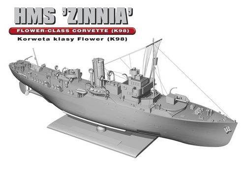 Model do Sklejania Statek HMS "ZINNIA" na Arena.pl