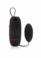 colt turbo bullet - wibrujący system intymny, srebrny, duży rozmiar