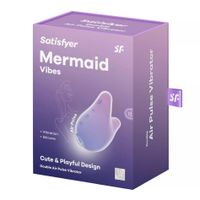 stymulator łechtaczki satisfyer mermaid vibes fioletowy różowy