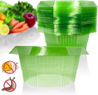 Kołnierze Przeciw Ślimakom 20 Sztuk Zielone Pierścienie Ochronne do Ogrodu