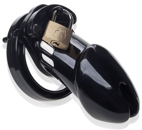 MĘSKI PAS CNOTY CB-6000 - REGULOWANY - NA KŁÓDKĘ Czarny na Arena.pl