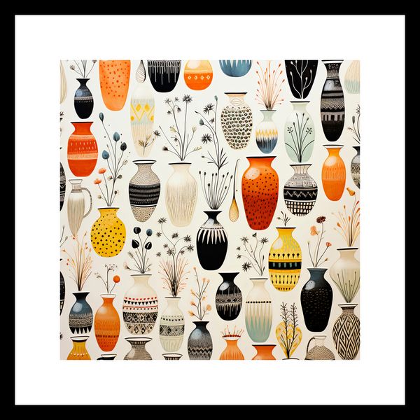 Plakat 20x20cm Symfonia Wazonów zdjęcie 3