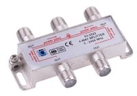 SPLITTER 4WAY 5-2450MHZ TV TRÓJNIK ROZDZIELACZ ANTENOWY