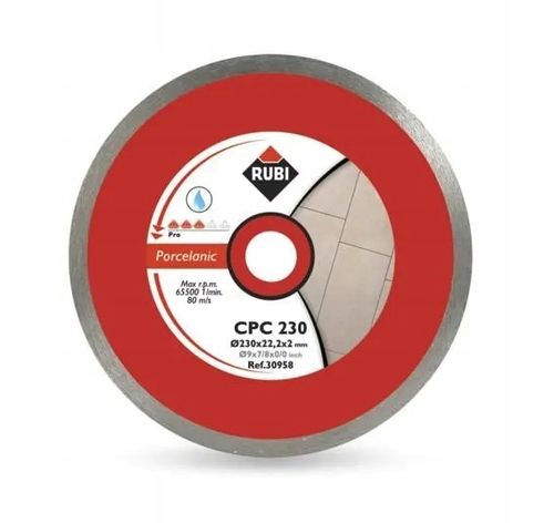 TARCZA DIAMENTOWA DO GRESU CPC 250 PRO RUBI na Arena.pl