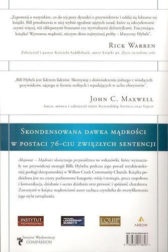 Aksjomat - Bill Hybels - oprawa miękka na Arena.pl