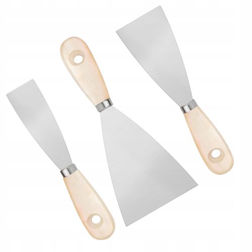 Zestaw szpachelek 3 szt. VERGIONIC do gładzi, malarskie, szpachle malarskie na Arena.pl