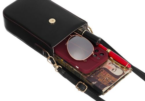 mini torebka-portfel ze skóry ekologicznej - peterson na Arena.pl