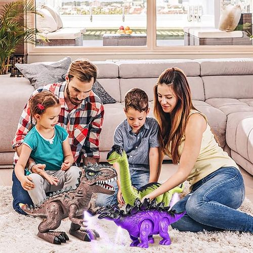 DINOZAURY T-REX ZABAWKA ŚWIECI RYCZY CHODZI INTERAKTYWNY REALISTYCZNY na Arena.pl