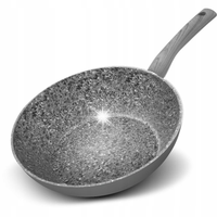 Patelnia typu wok Lamart 28cm średnicy FLINT LT1191 aluminium bez PFOA