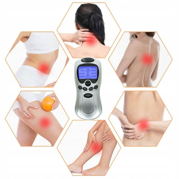 ELEKTROSTYMULATOR MIĘŚNI NERWÓW TENS EMS MOCNY SET zdjęcie 9