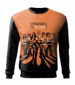 Bluza unisex ORANGE IS THE NEW BLACK S bez kapt.