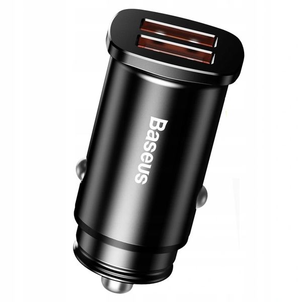 BASEUS ładowarka samochodowa 2xUSB QC 3.0 5A 30W zdjęcie 1