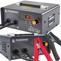 Prostownik AKUMULATOROWY Inwertorowy z Rozruchem 180A 12/24 V Ładowarka 30A