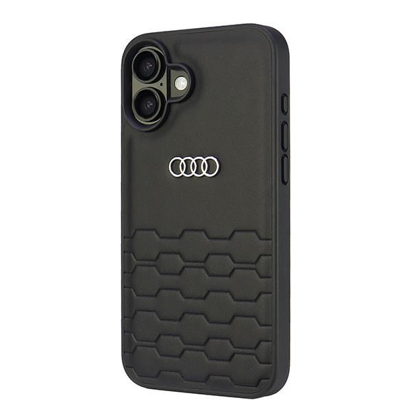 Etui Audi do iPhone 16 Plus, Czarny zdjęcie 2
