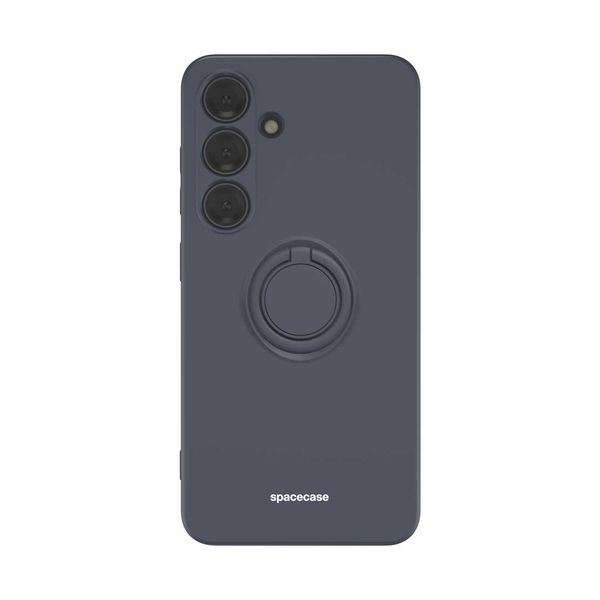 Spacecase Silicone Ring Galaxy S24 Black zdjęcie 7