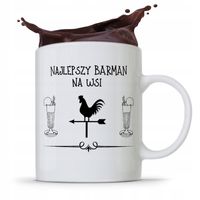 Kubek Prezent Dla Barmana Barmanki Najlepszy Z Nadrukiem Ze Zdjęciem