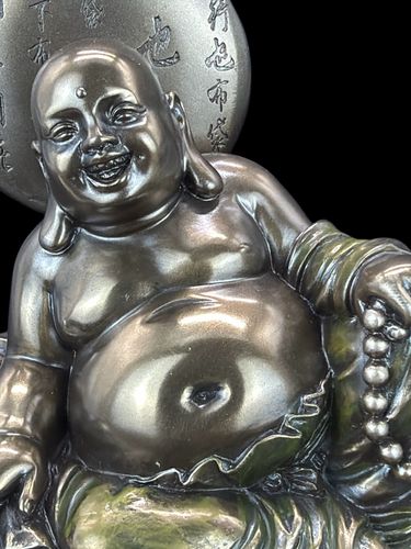 Radosny siedzący budda  Veronese WU75281A4 na Arena.pl
