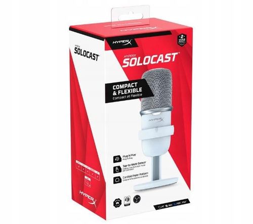 Mikrofon HyperX SoloCast White na Arena.pl