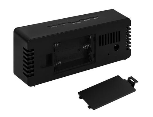 Budzik lustro - czarny na Arena.pl