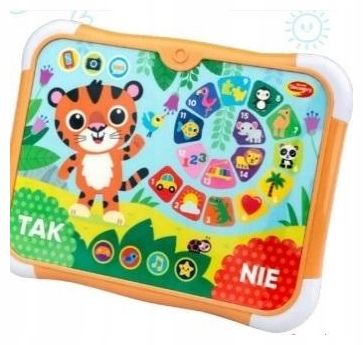 Tablet zagadki tygryska dla dzieci dumel zdjęcie 1