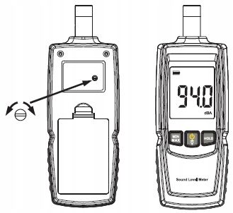 SONOMETR DECYBELOMIERZ CYFROWY MIERNIK NATĘŻENIA POZIOMU DŹWIĘKU HAŁASU LCD zdjęcie 2