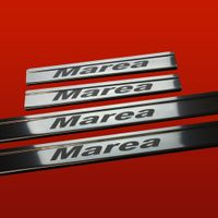 Listwa progowa FIAT MAREA Stal nierdzewna 304 połysk 4szt