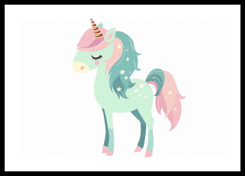 Plakat 45x30cm Jednorożec Marzeń na Arena.pl