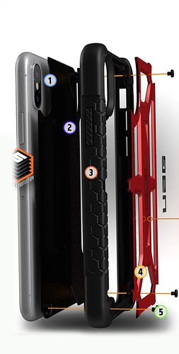 UAG MONARCH - iPhone XS Max - RED na Arena.pl