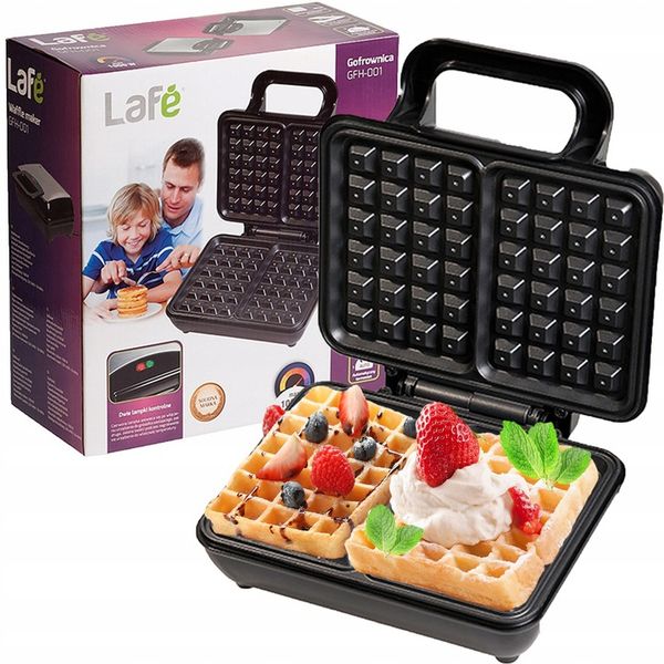 GOFROWNICA NA 2 DUŻE CHRUPIĄCE GOFRY XXL MOCNA OPIEKACZ GOFRÓW WYPIEKACZ zdjęcie 11