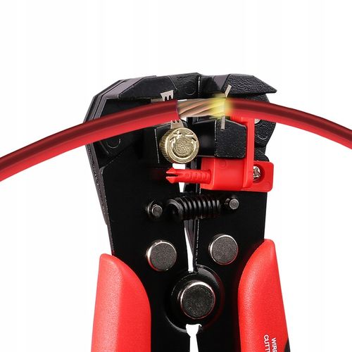 ŚCIĄGACZ IZOLACJI AUTOMATYCZNE SZCZYPCE KABLI PRZEWODÓW ZACISKARKA 3W1 na Arena.pl