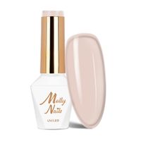 Lakier hybrydowy LED/UV Gel Polish MollyNails French Manicure Nr 132 8g