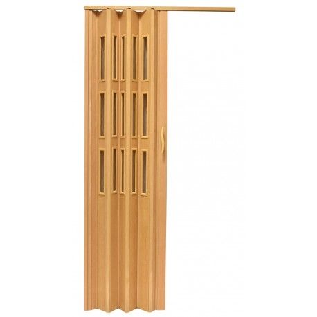 drzwi harmonijkowe 008s buk mat - 80 cm na Arena.pl