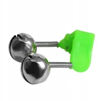 DZWONEK PODWÓJNY SYGNALIZATOR WĘDKARSKI SZCZYTÓWKĘ