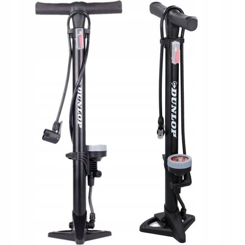 POMPKA ROWEROWA z MANOMETREM do Roweru Podłogowa Samochodowa DUNLOP na Arena.pl