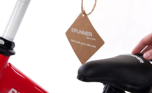Rowerek biegowy Runner Eva - New York Red na Arena.pl
