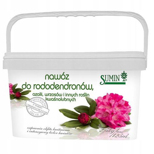 Nawóz do HORTENSJI 2,5kg Sumin, optymalny skład, obfite kwitnienie na Arena.pl
