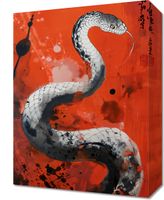 Obraz 30x40cm Smoczy Oddech Węża