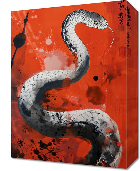 Obraz 30x40cm Smoczy Oddech Węża zdjęcie 1